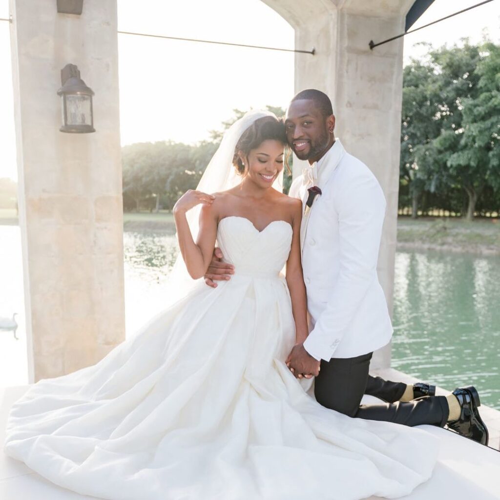 On the occasion of the 9th anniversary of the wedding, Dwyane Wade ...