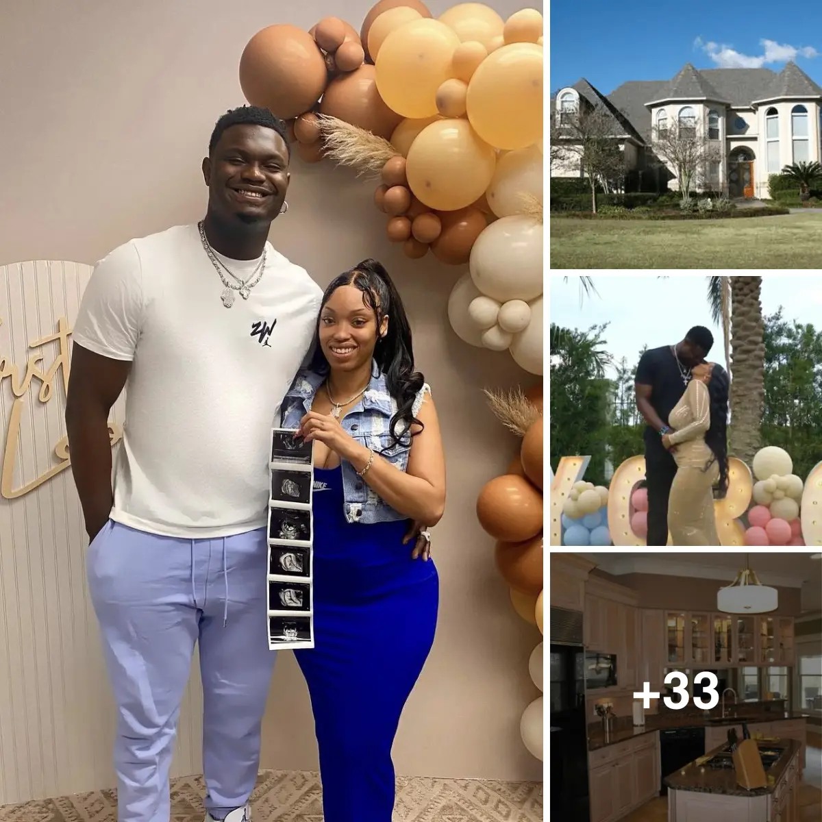When Zion Williamson learned that his wife was expecting a girl, he